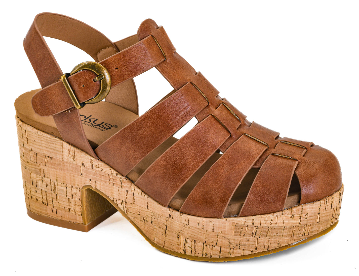 Fishin' For A Compliment Sandals in Bourbon by Corkys Foowear