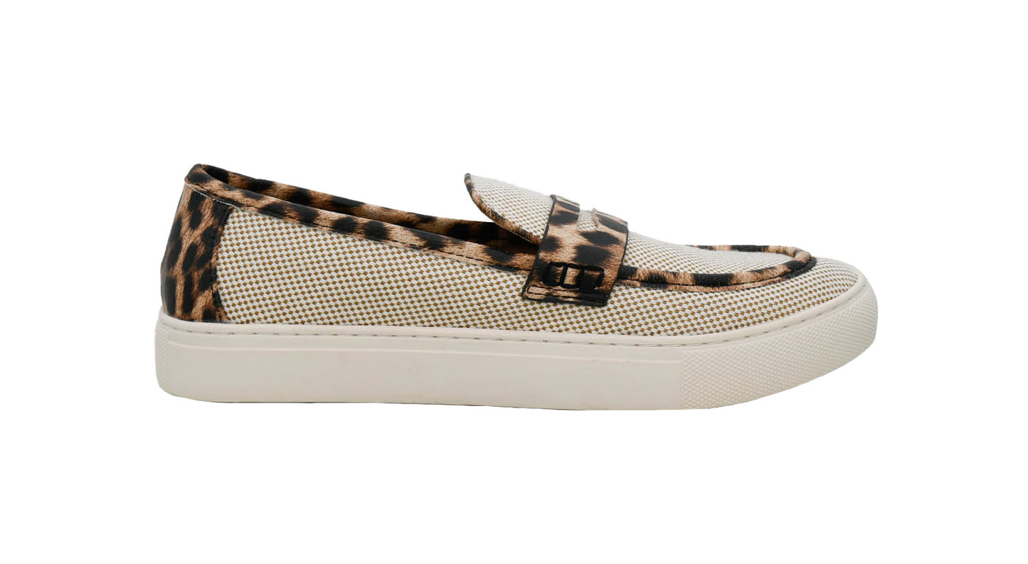 Group Chat Loafers in Leopard Combo by Corkys Footwear