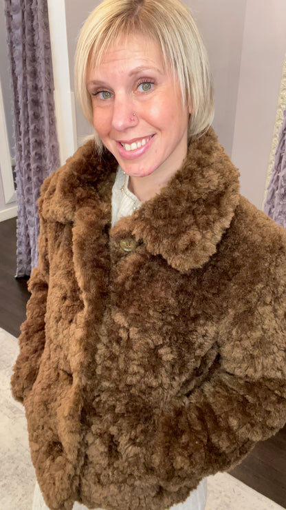 Cocoa Crush Teddy Jacket