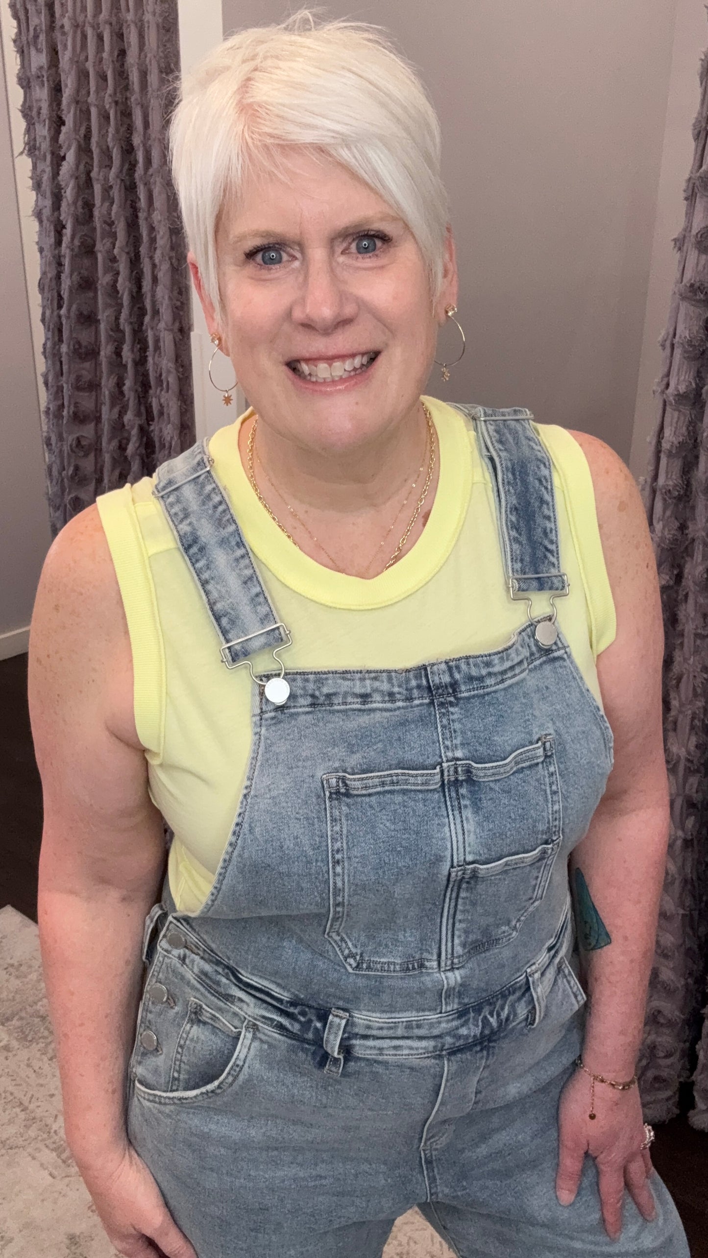 Lasso Barrel Leg Overalls in Western Hue by Dear John