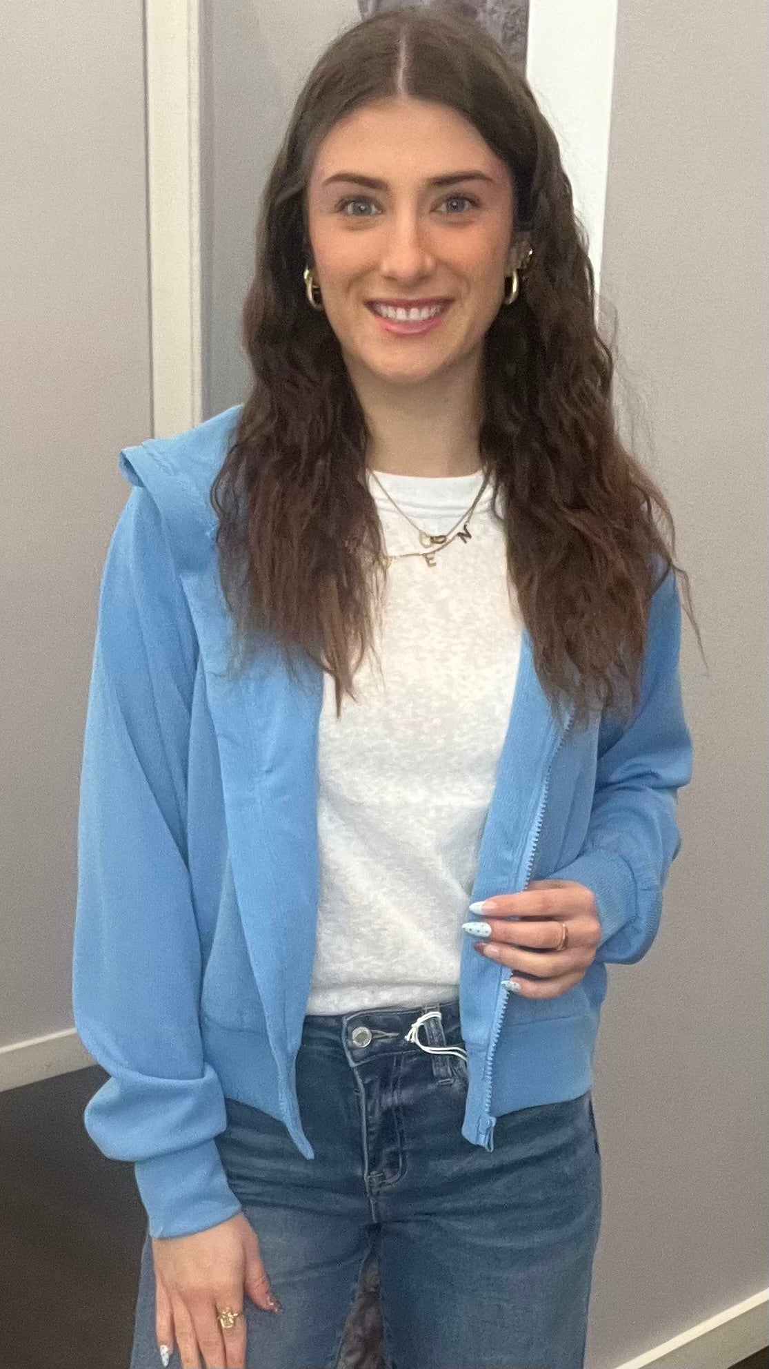 Luxe Sand Wash Rib Zip Jacket my Mono B