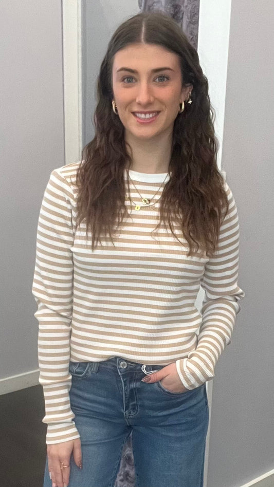 Ready Set Stripe Top