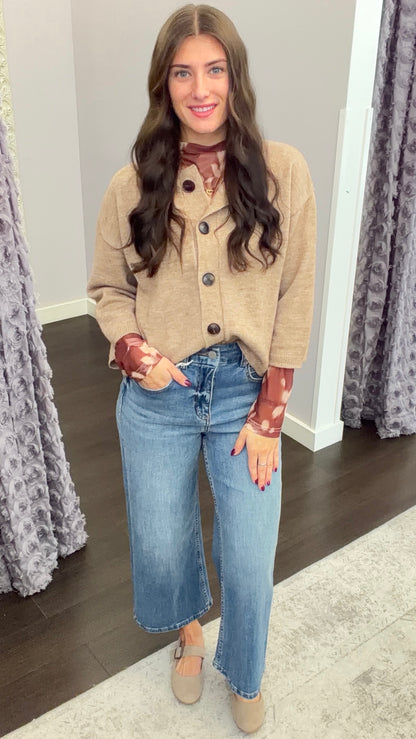 Audrey High Rise Jeans in Cool Breeze by Dear John