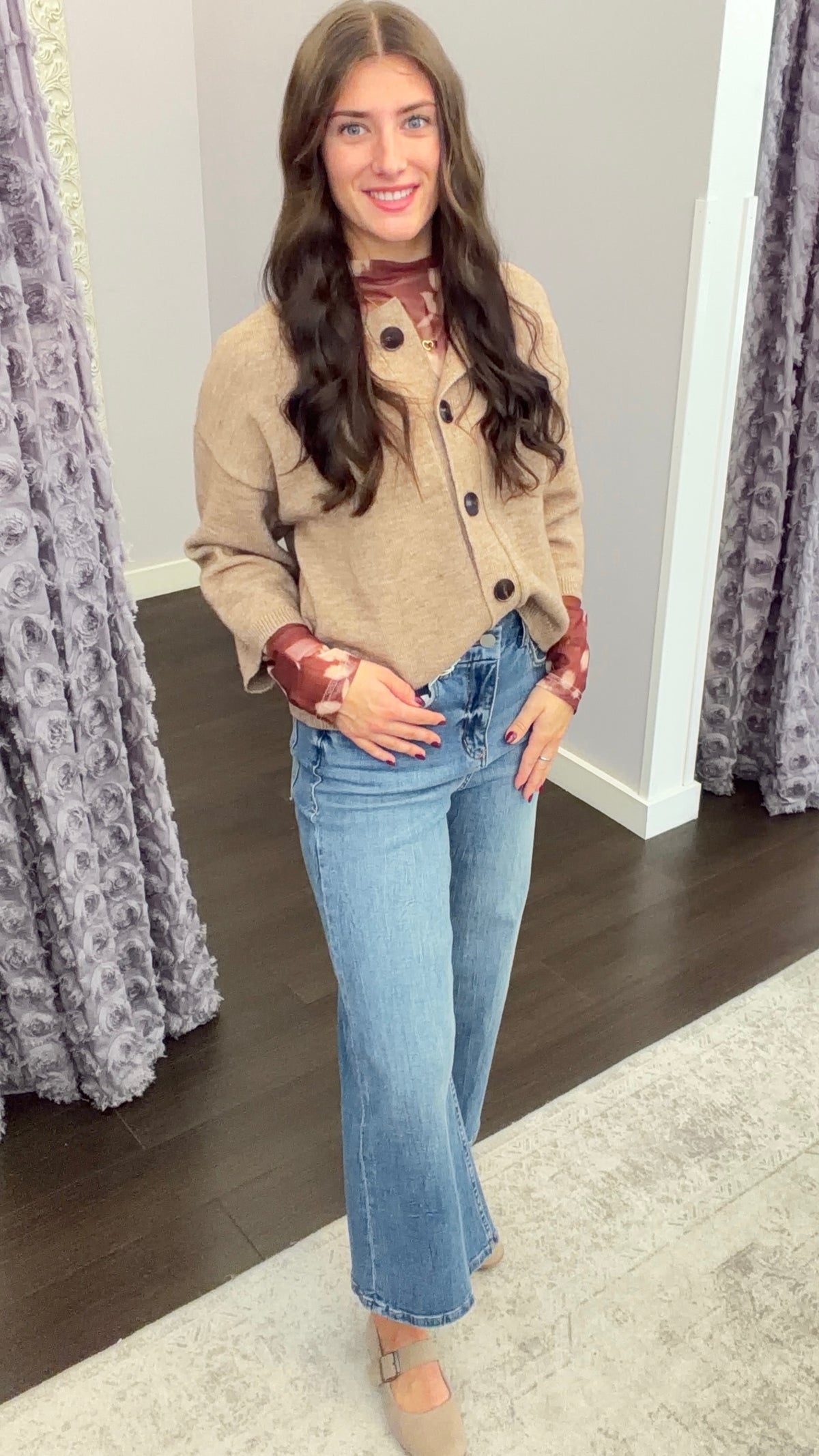 Audrey High Rise Jeans in Cool Breeze by Dear John
