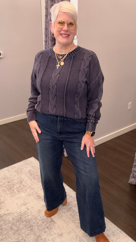 Audrey High Rise in Mega Vibe by Dear John