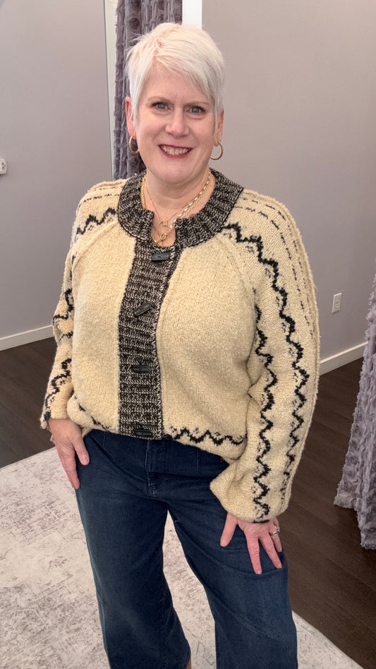 Luanna Sweater Jacket by Dear John