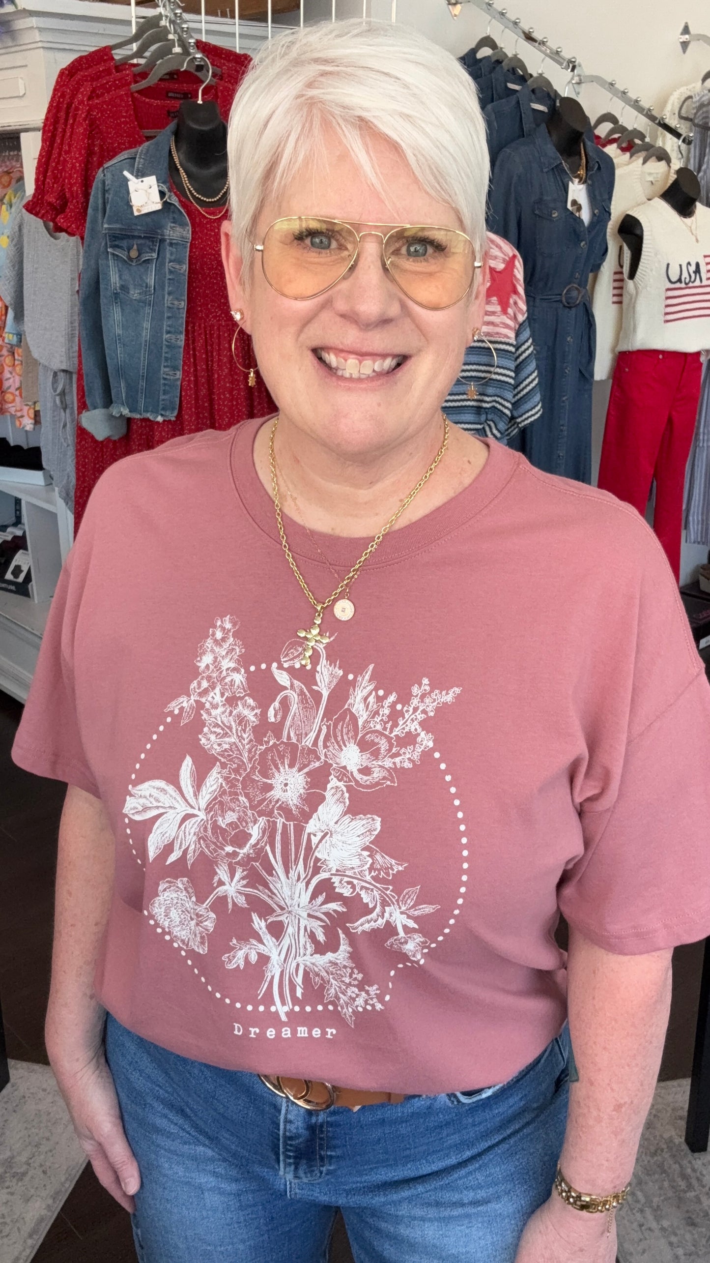 Bloom Theory Cropped Tee