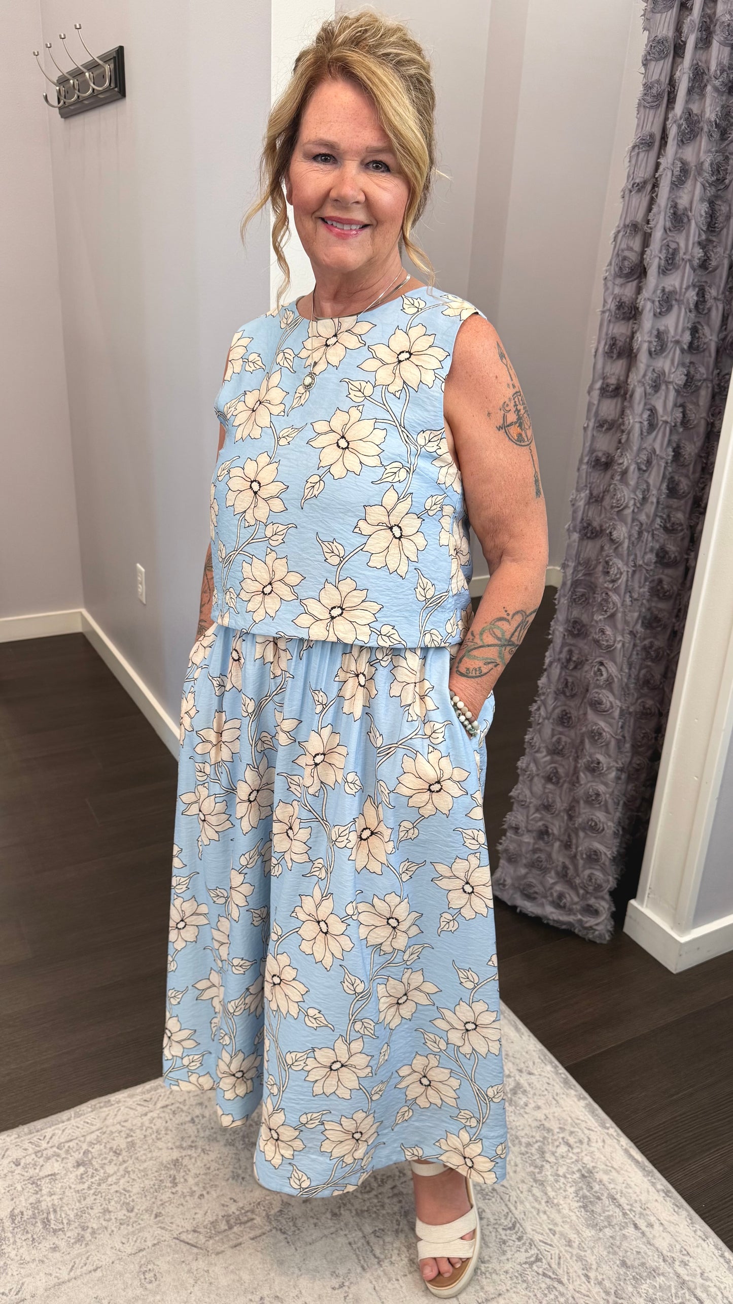 Bluebell Breeze Skirt by THML