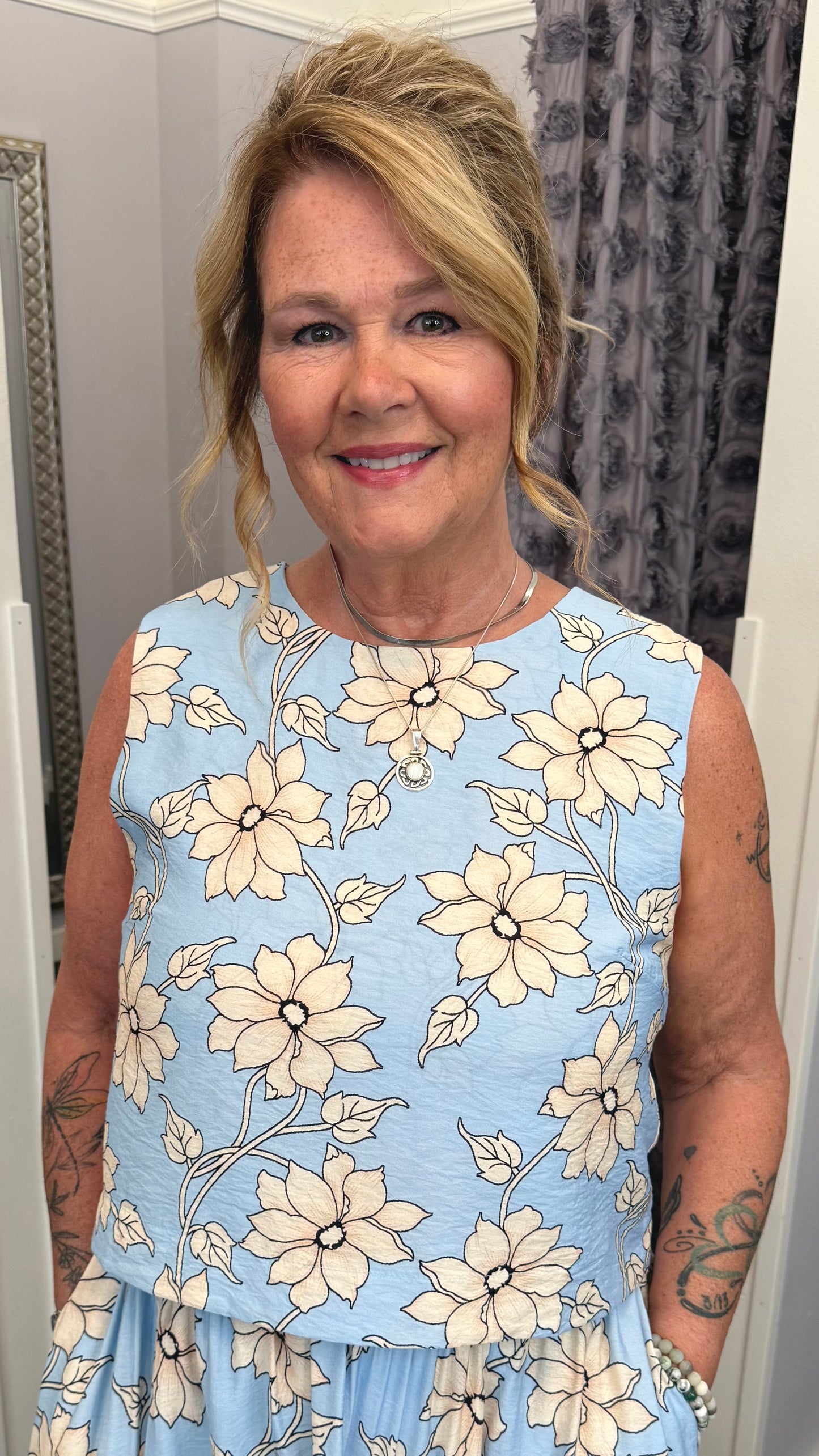 Bluebell Breeze Top by THML