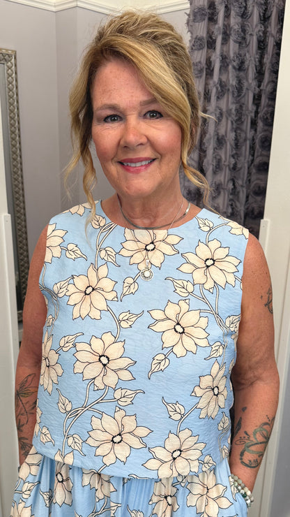 Bluebell Breeze Top by THML