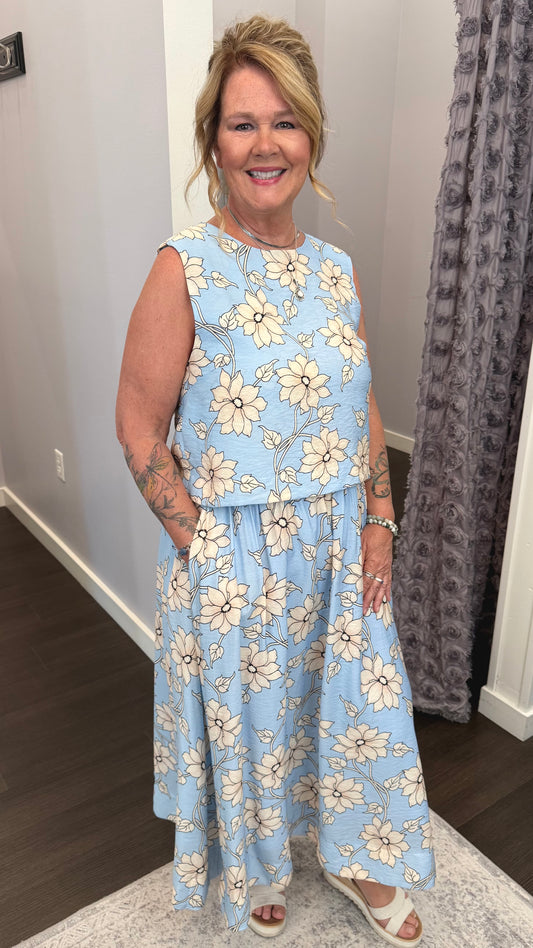 Bluebell Breeze Skirt by THML