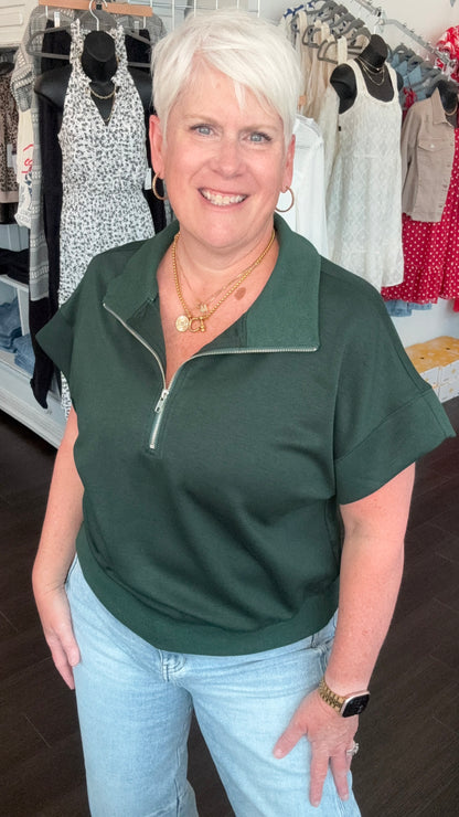 Zip Code Luxe Knit Top