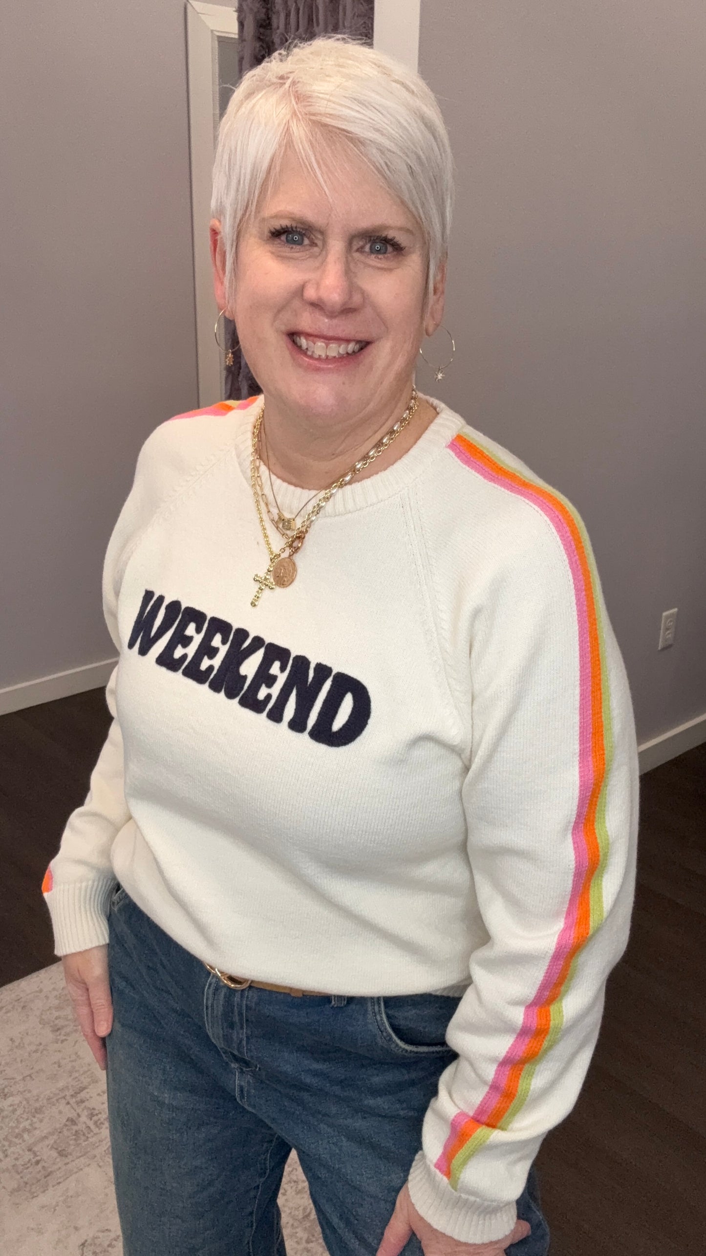 Weekend Vibes Sweater