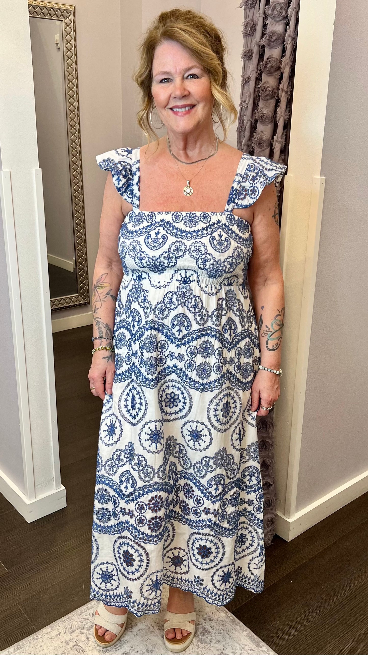 Blue Skies & Sweet Days Dress by Dex