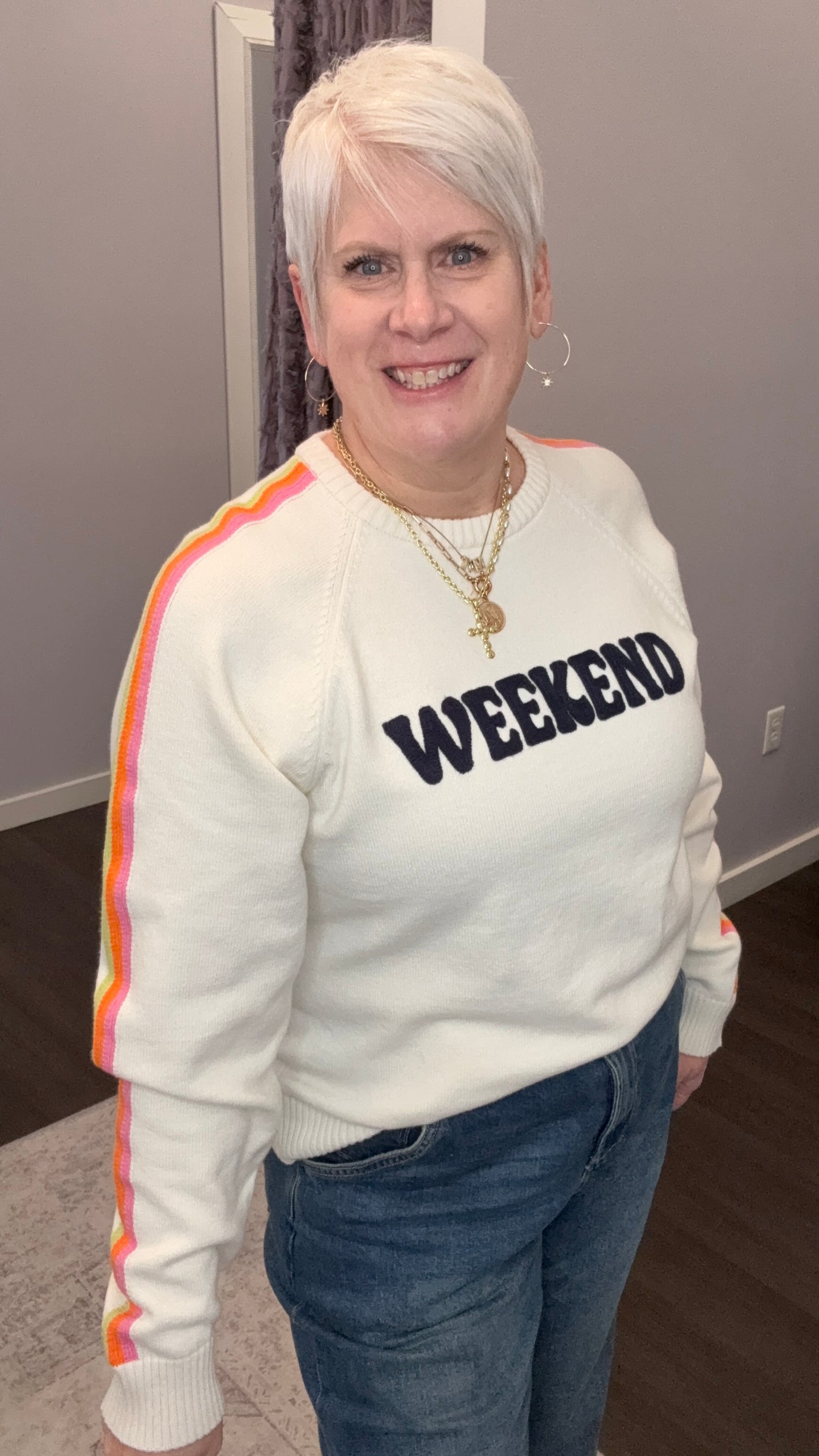 Weekend Vibes Sweater