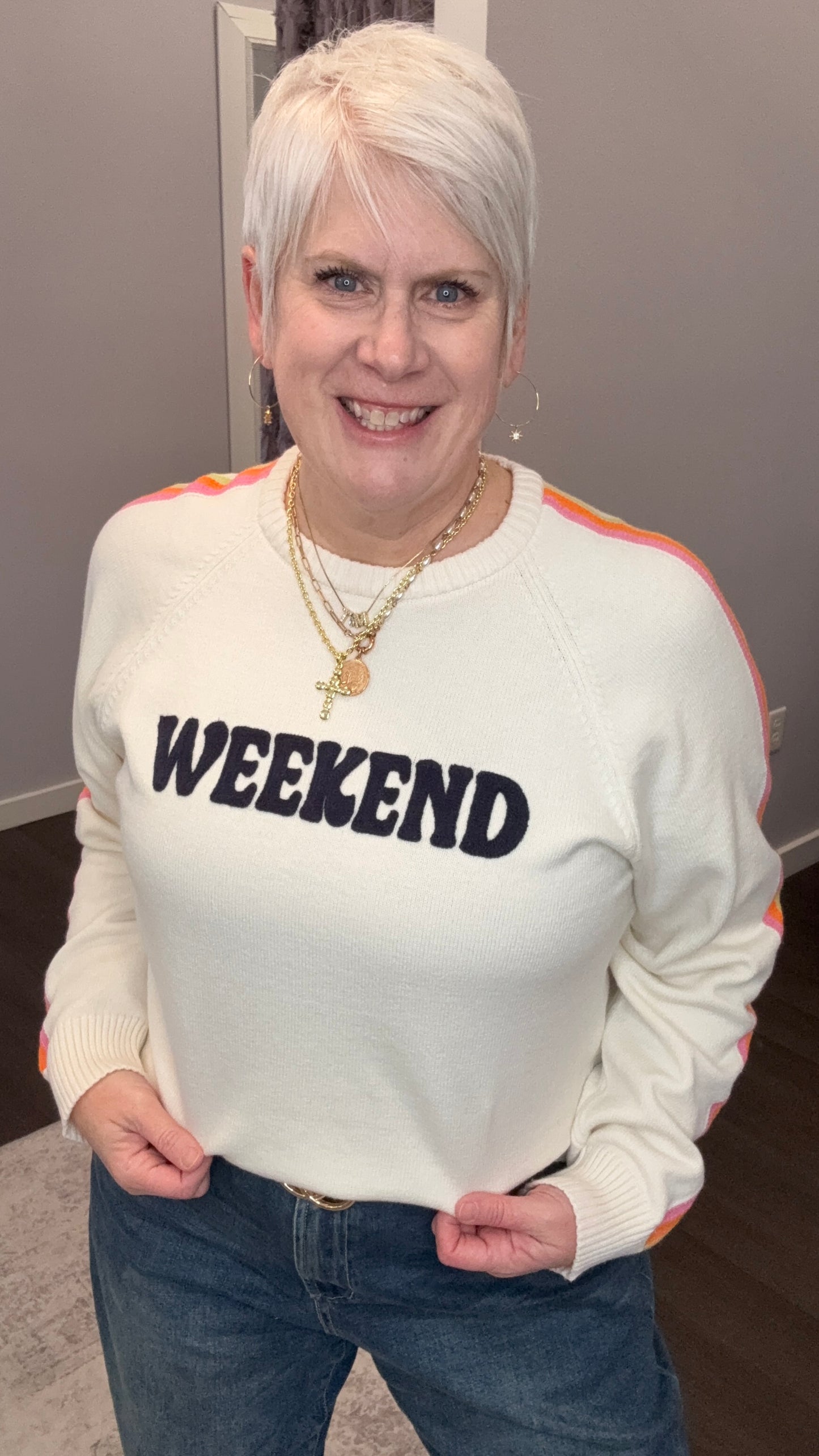 Weekend Vibes Sweater