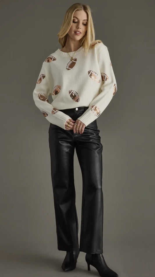 Friday Night Lights Sequin Sweater