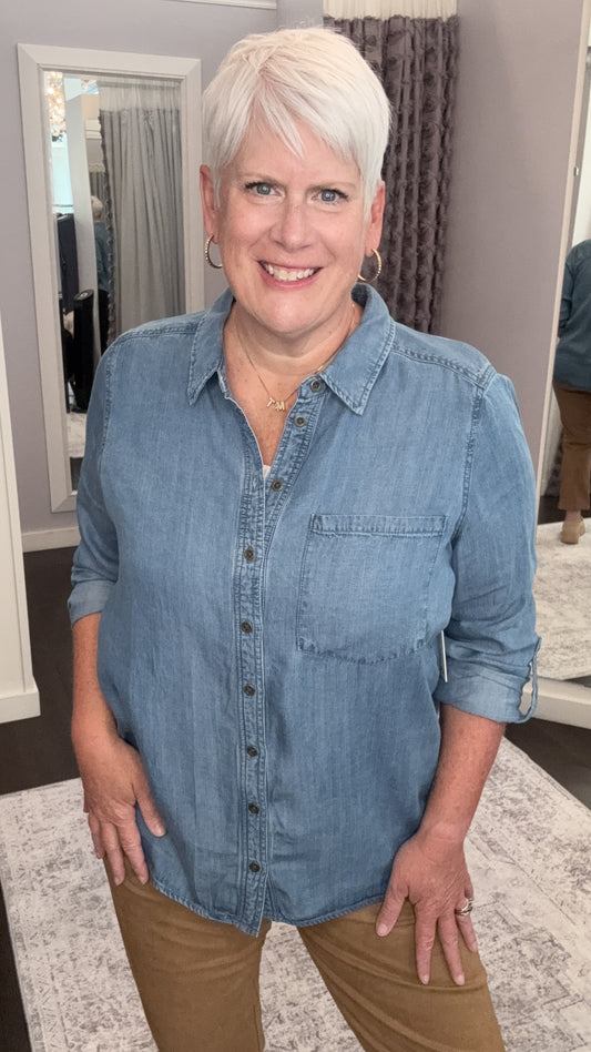 Easy Does It Tencel Top by Dex