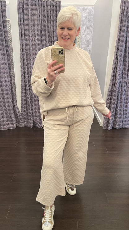 Get Cozy Quilted Set - ALL SALES FINAL