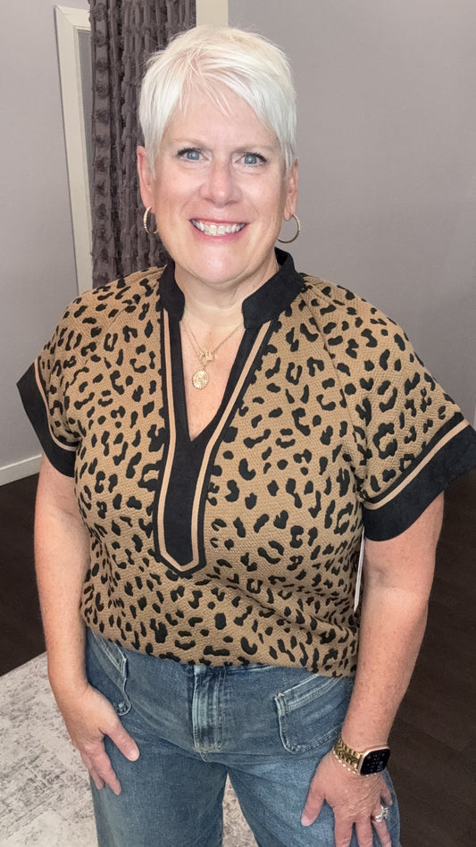 Untamed & Unbothered Top by THML