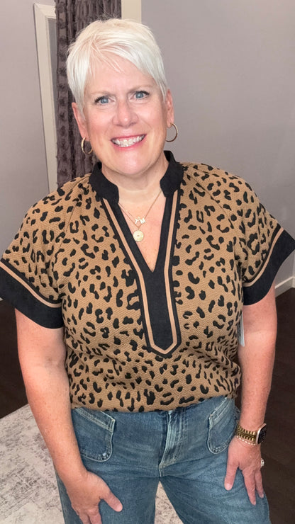 Untamed & Unbothered Top by THML