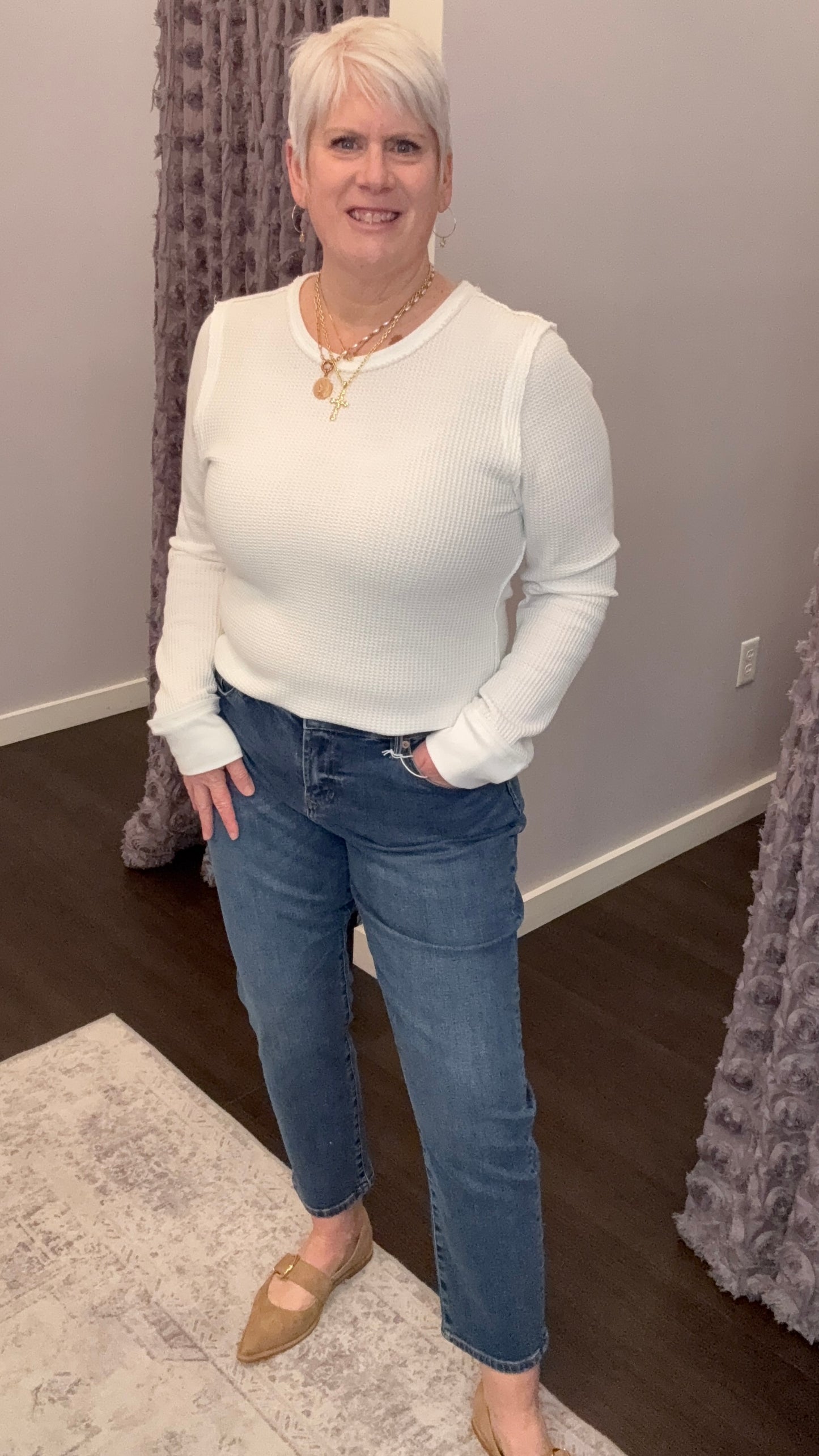 Blaire Mid Rise Jeans in South Bay by Dear John