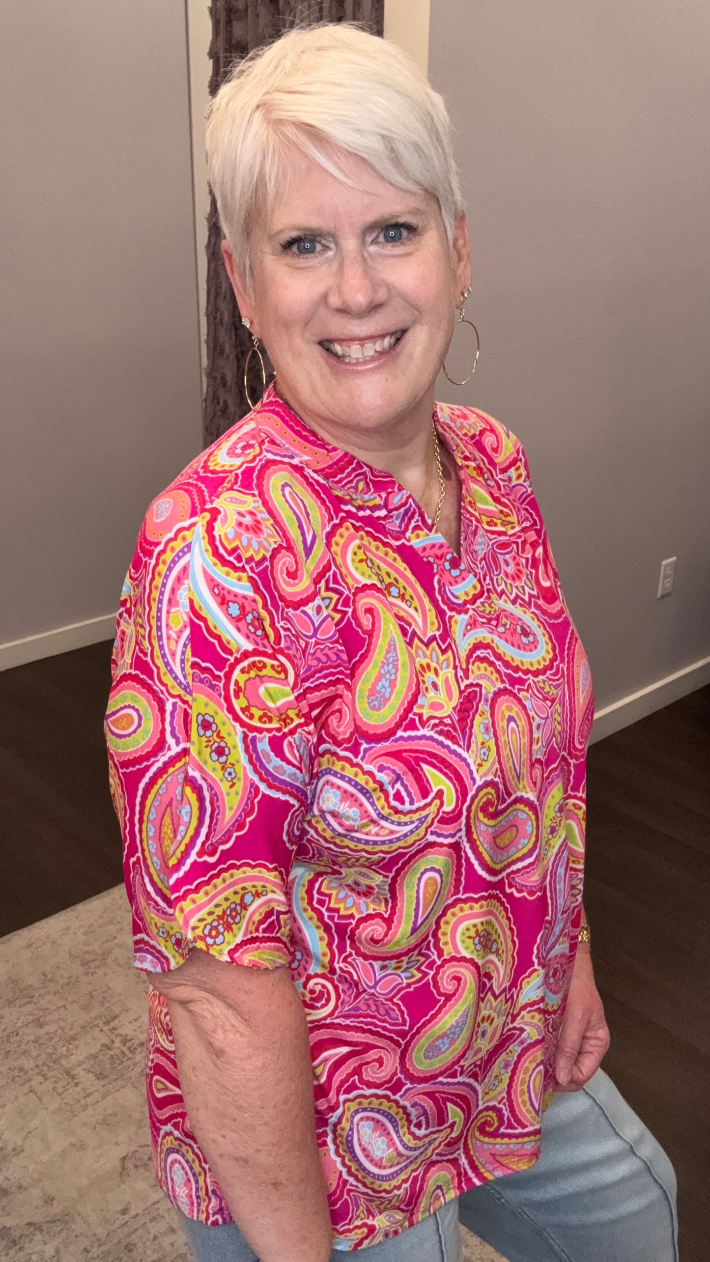 Raspberry Mojito Top by Dear Scarlett