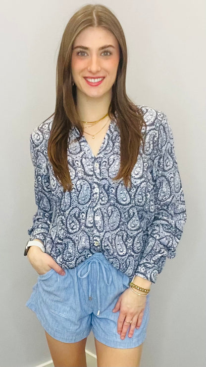 Lakehouse Paisley Blouse by Dex