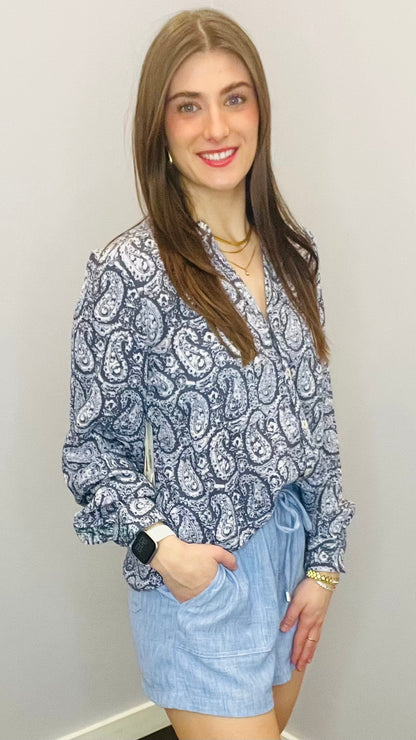 Lakehouse Paisley Blouse by Dex