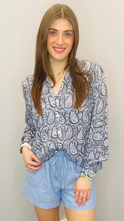 Lakehouse Paisley Blouse by Dex