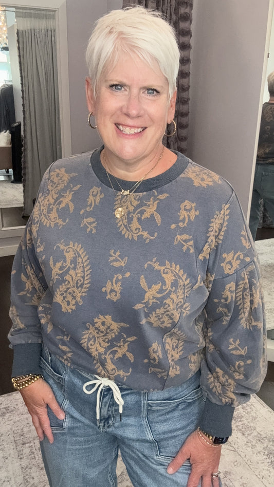 Gilded Lounge Pullover