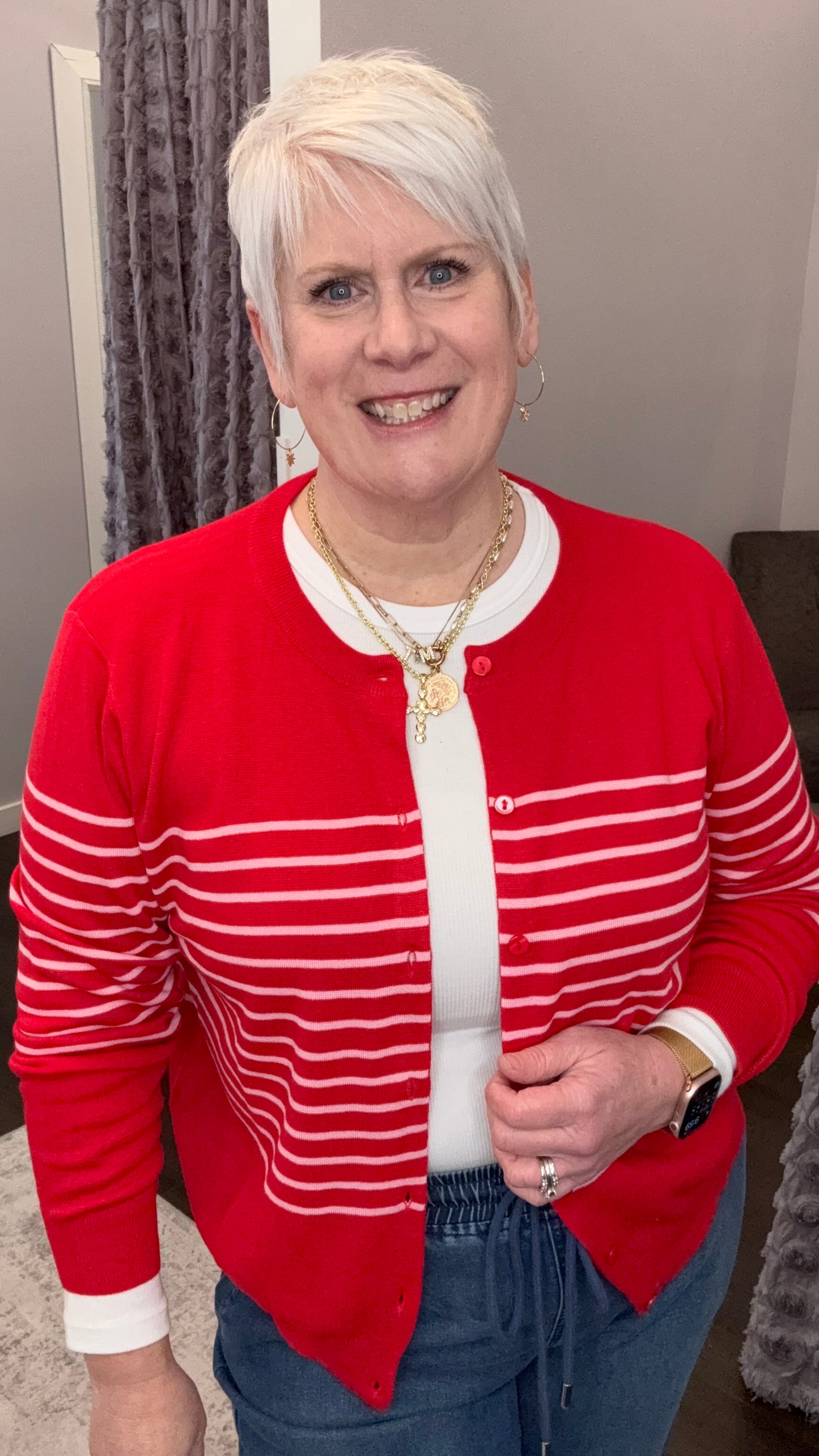 Heartbreaker Stripe Cardigan