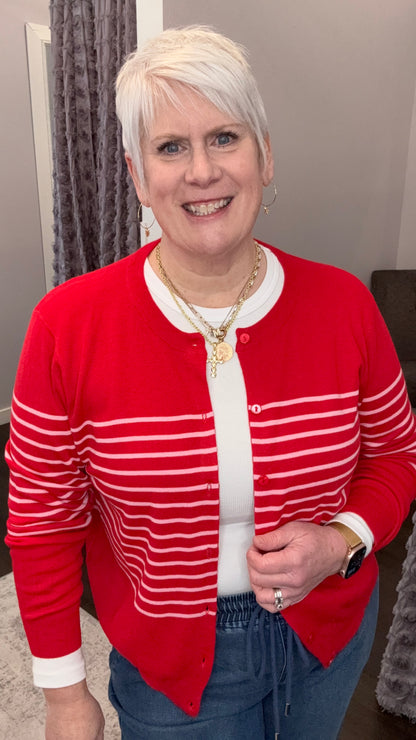 Heartbreaker Stripe Cardigan