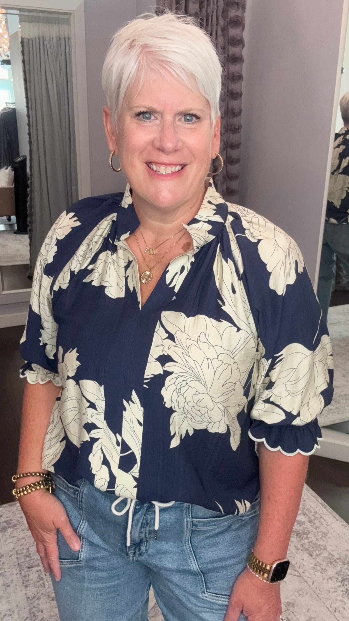 Autumn Botanical Top
