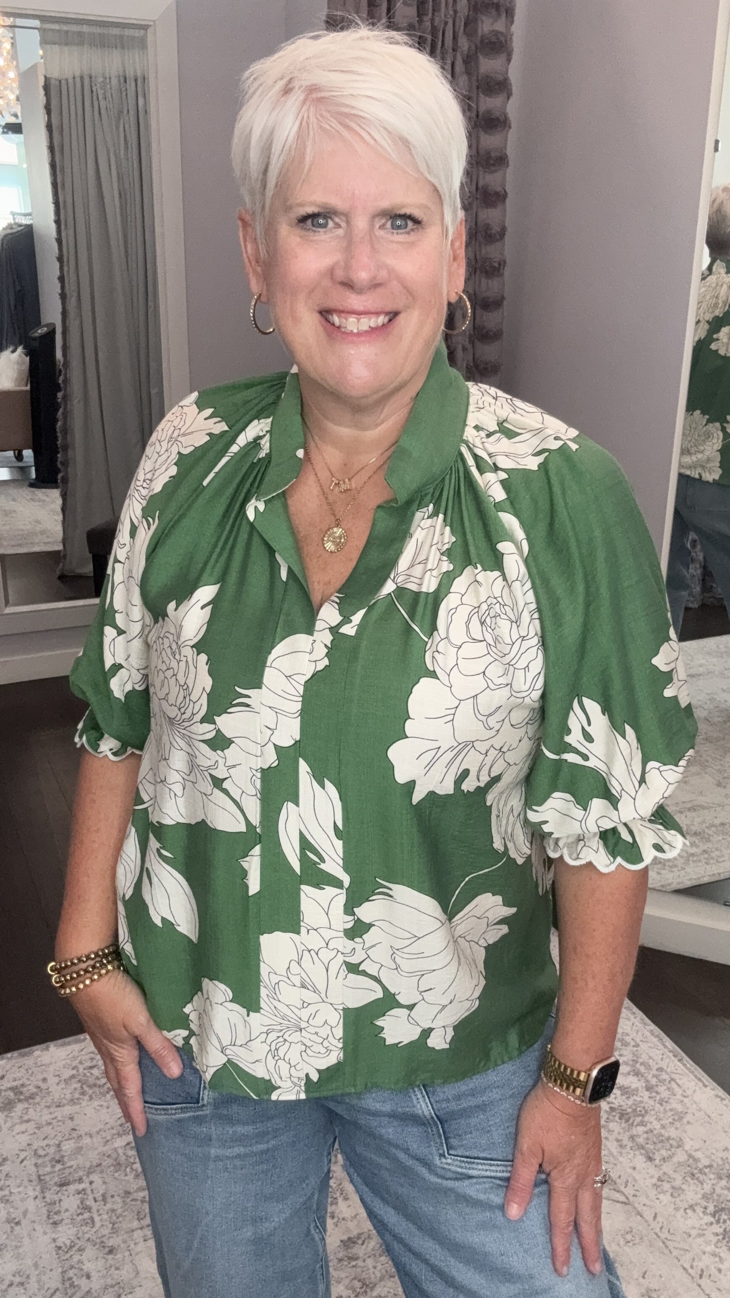 Autumn Botanical Top