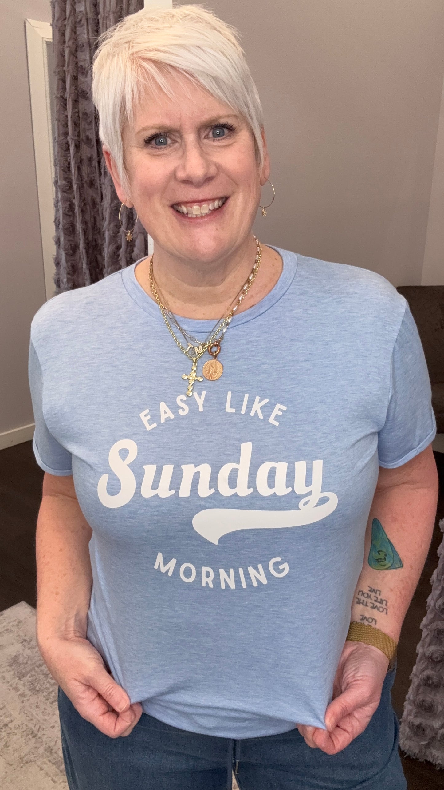 Easy Like Sunday Morning Graphic Tee