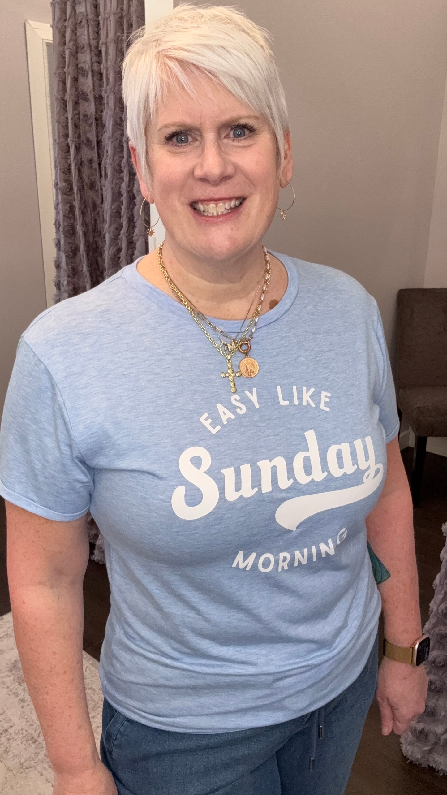 Easy Like Sunday Morning Graphic Tee