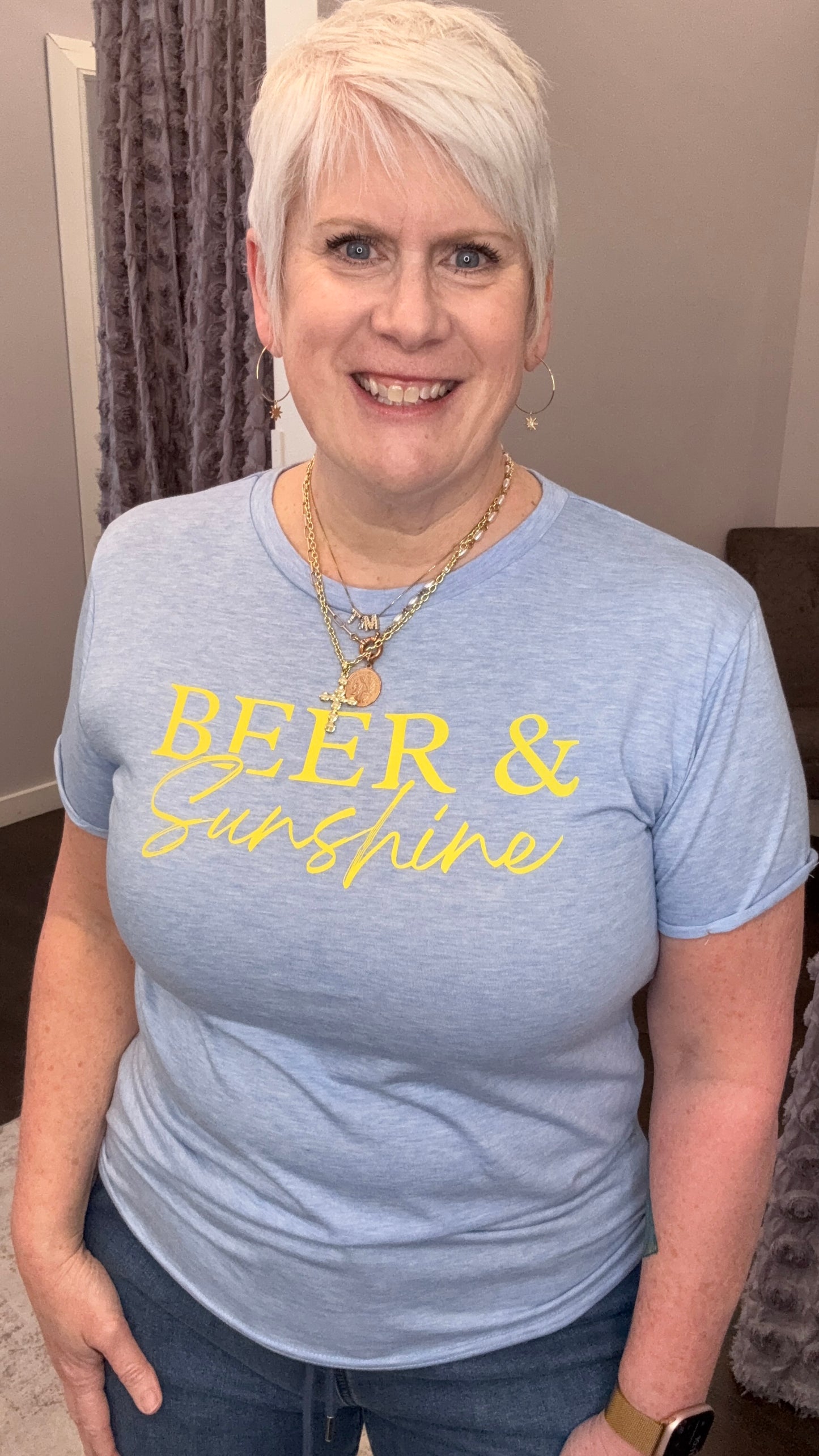 Beer & Sunshine Graphic Tee