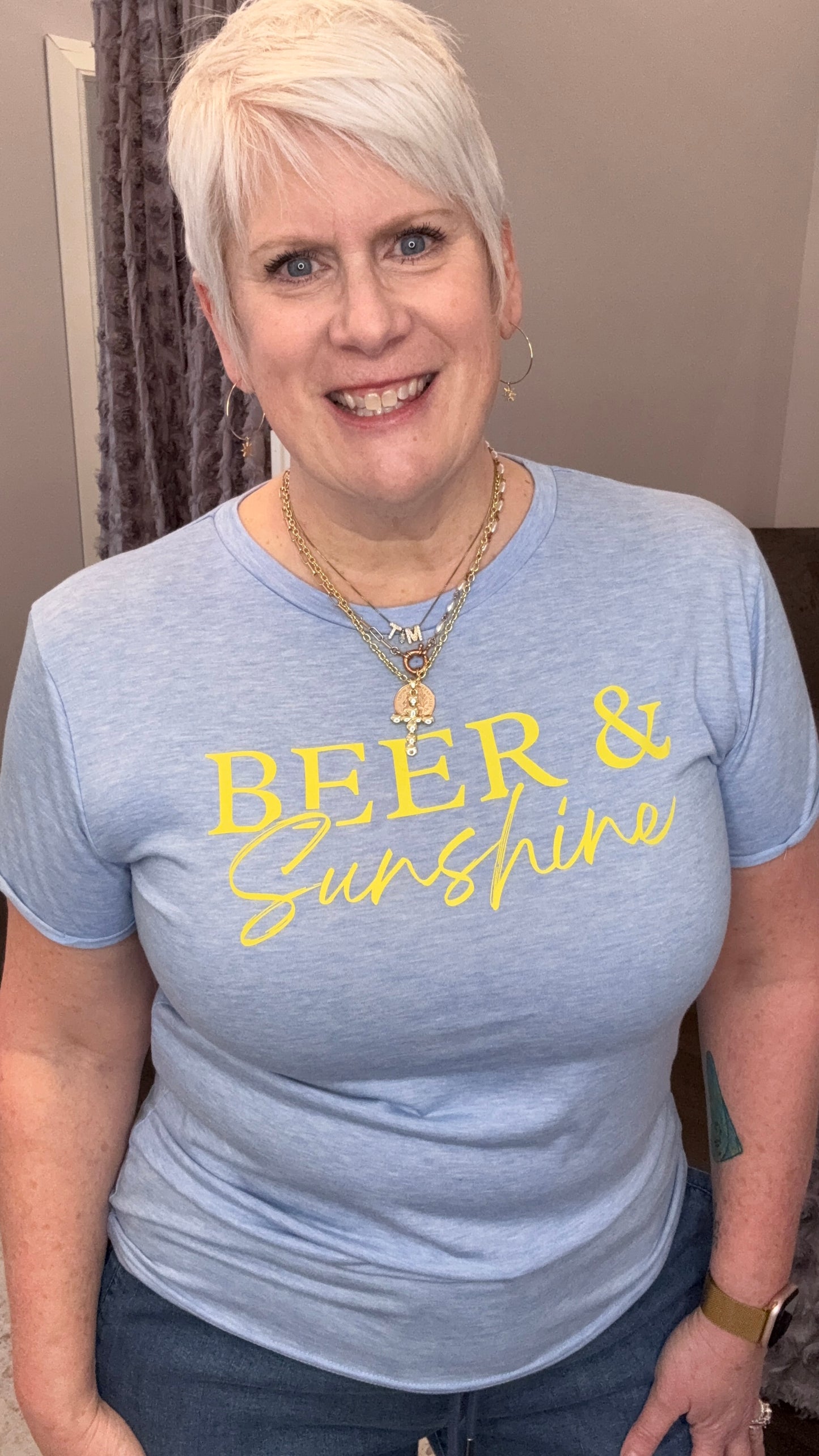 Beer & Sunshine Graphic Tee