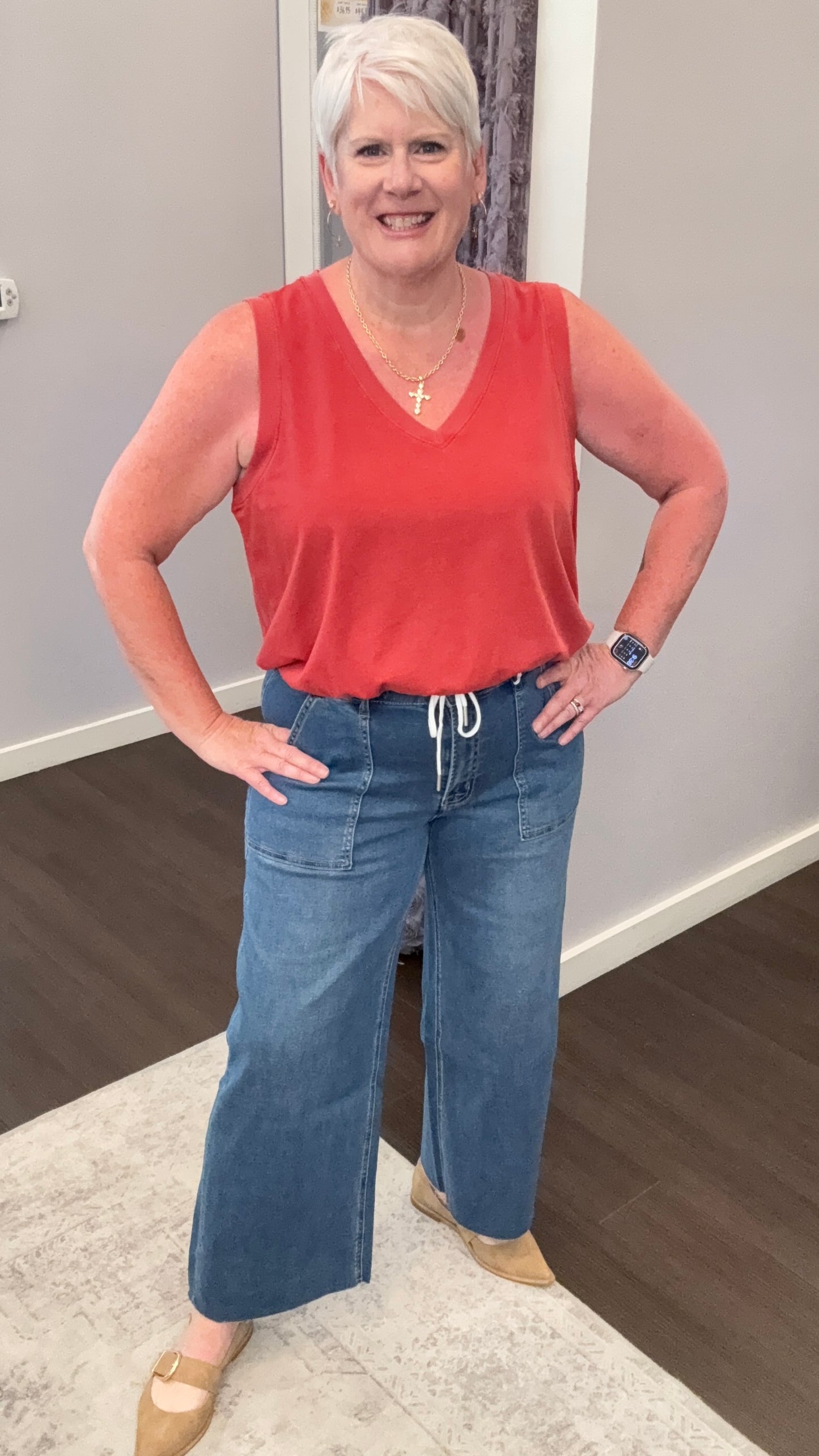 Cloud Nine High Rise Super Soft Barrel Leg Jeans by Vervet
