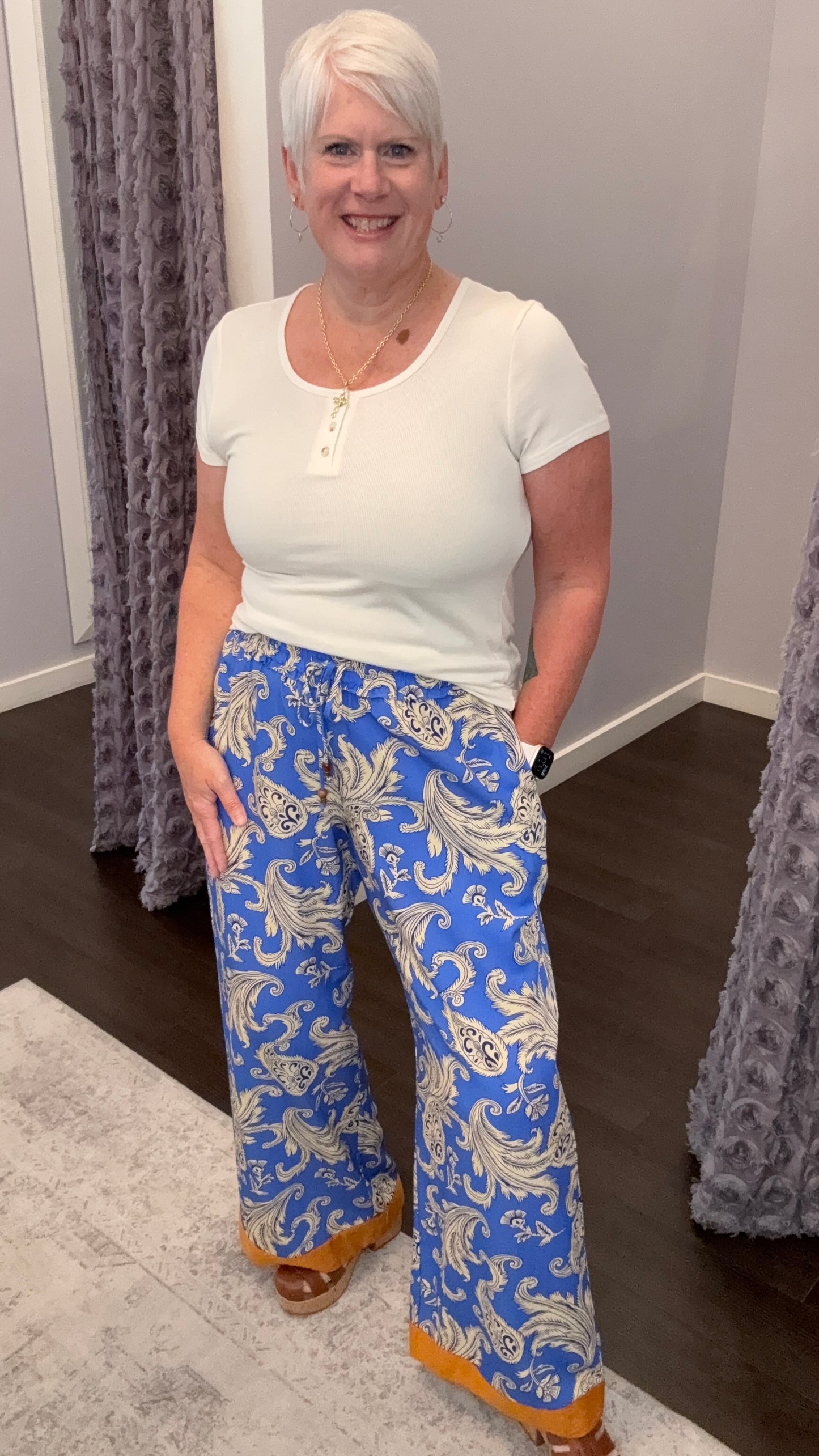 Blue Horizon Pants by THML