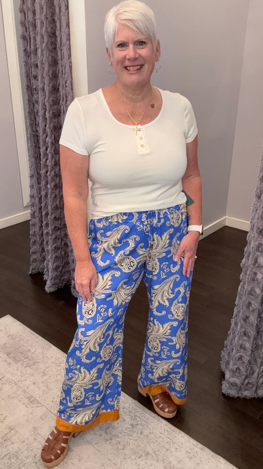 Blue Horizon Pants by THML