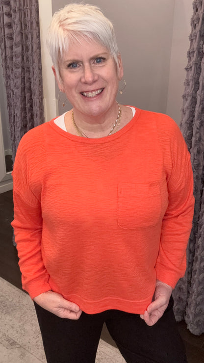 Citrus Breeze Slub Top by Dex