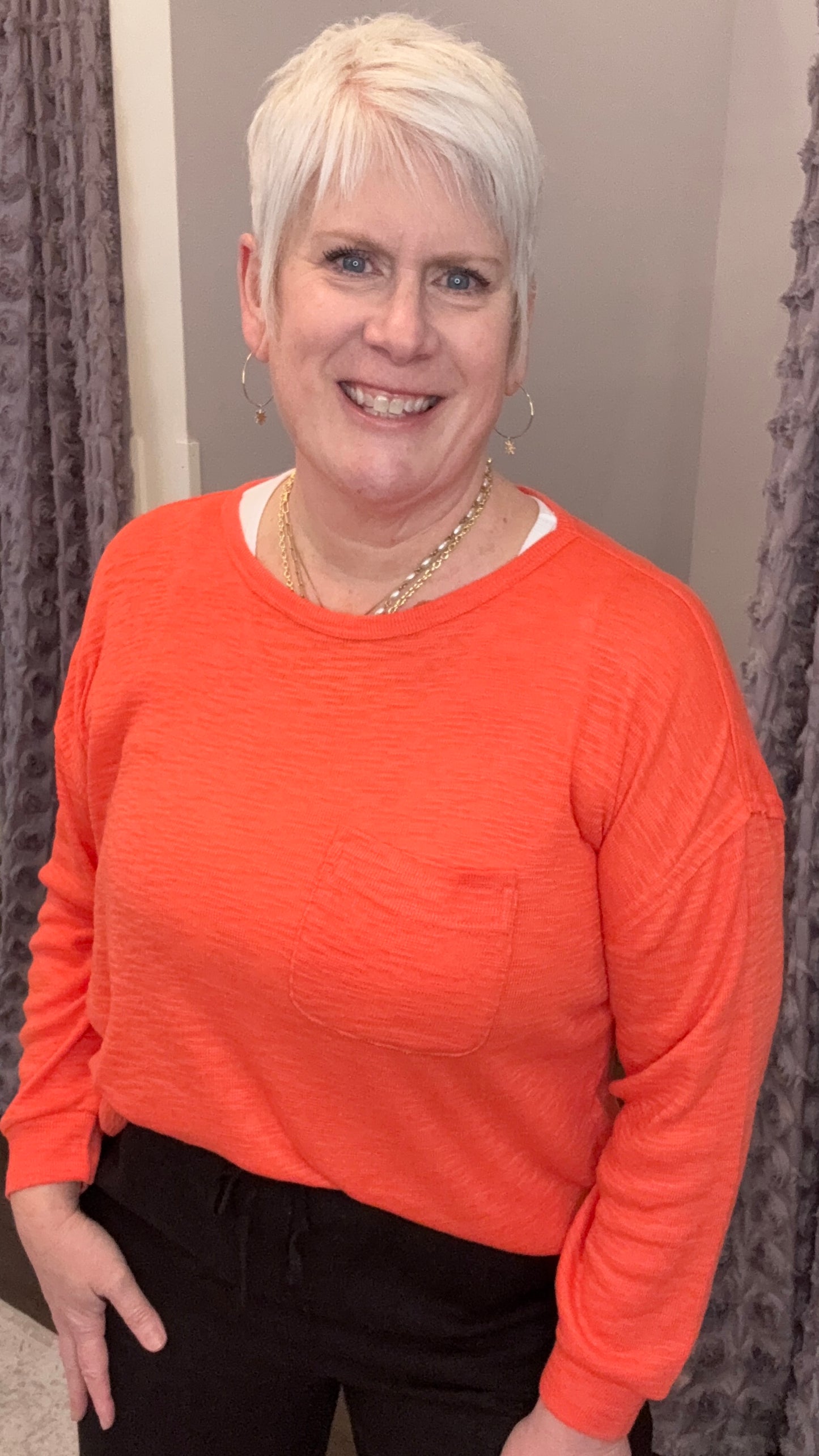 Citrus Breeze Slub Top by Dex