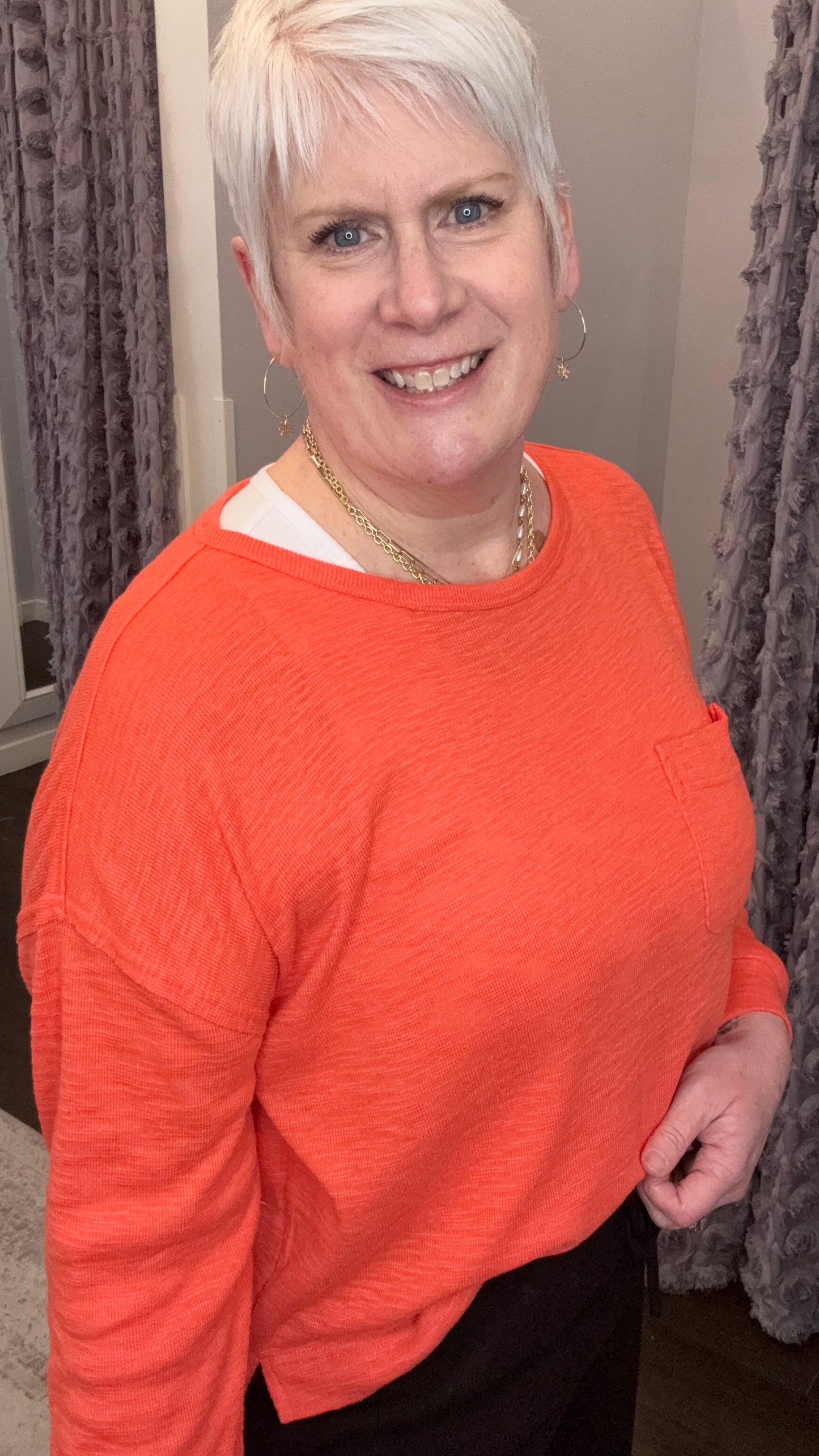 Citrus Breeze Slub Top by Dex