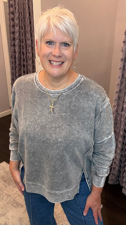 Stormy Skies Pullover
