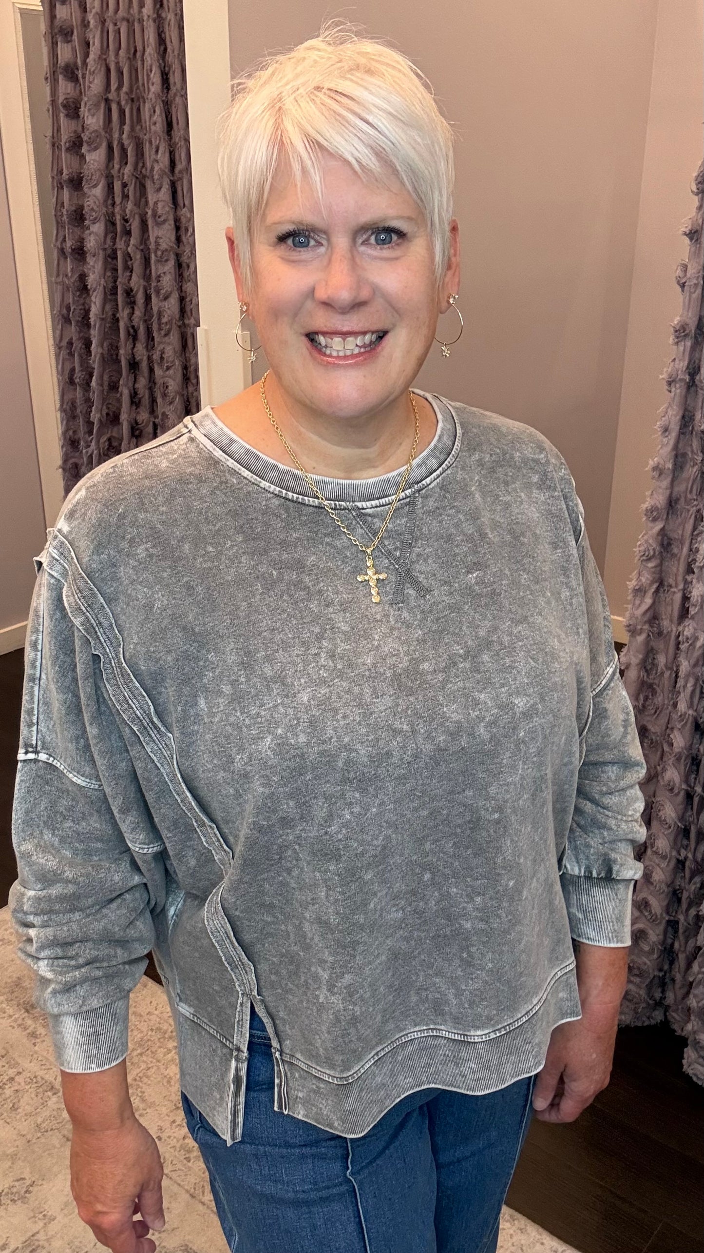Stormy Skies Pullover