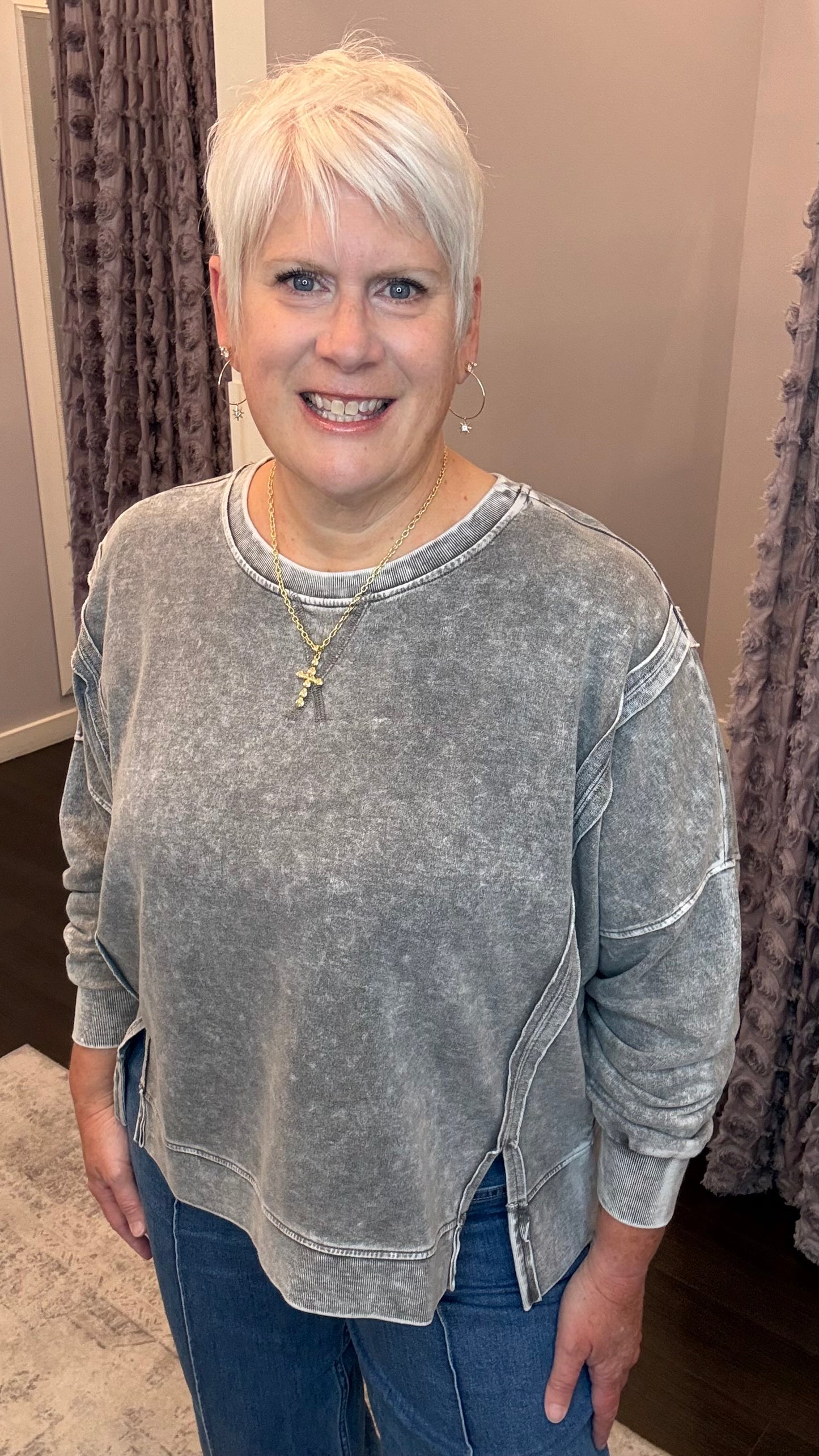 Stormy Skies Pullover