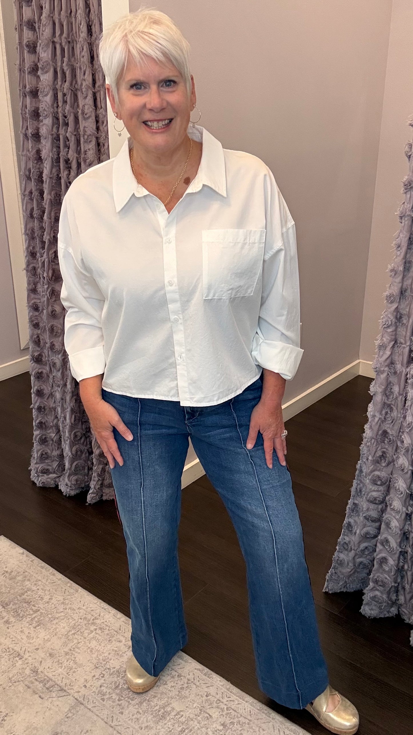 Florence Mid Rise Jeans in Medieval by Dear John