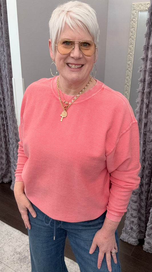 Comfy Crush Corded Crew